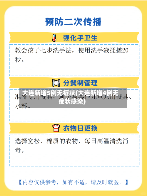 大连新增5例无症状(大连新增4例无症状感染)