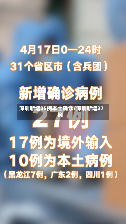 深圳新增25例本土确诊/深圳新增27例