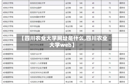 【四川农业大学网址是什么,四川农业大学web】-第2张图片