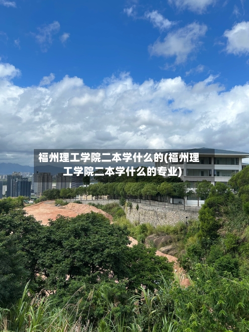 福州理工学院二本学什么的(福州理工学院二本学什么的专业)-第2张图片