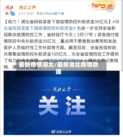 最新疫情湖北/最新湖北疫情数据-第2张图片