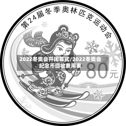 2022冬奥会开闭幕式/2022冬奥会纪念币回收费用表-第2张图片