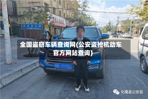 全国盗窃车辆查询网(公安盗抢机动车官方网站查询)-第3张图片