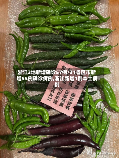 浙江3地新增确诊57例/31省区市新增55例确诊病例,浙江新增1例本土病例