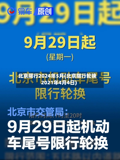 北京限行2024年5月(北京限行轮换2021年4月4日)-第2张图片