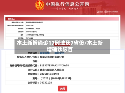 本土新增确诊17例波及7省份/本土新增确诊破百-第3张图片