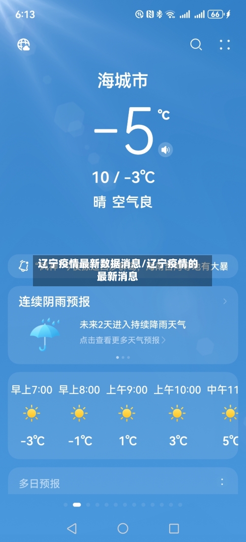 辽宁疫情最新数据消息/辽宁疫情的最新消息