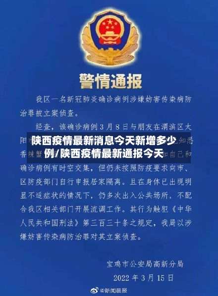 陕西疫情最新消息今天新增多少例/陕西疫情最新通报今天-第2张图片