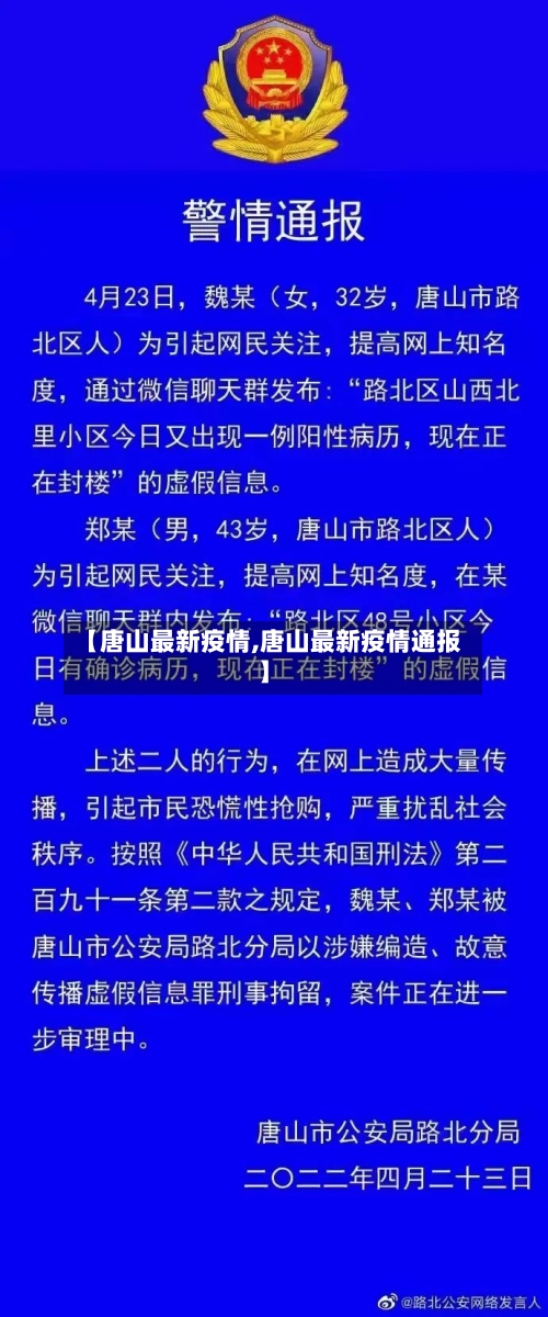 【唐山最新疫情,唐山最新疫情通报】-第2张图片