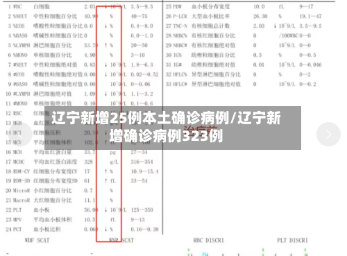 辽宁新增25例本土确诊病例/辽宁新增确诊病例323例-第3张图片