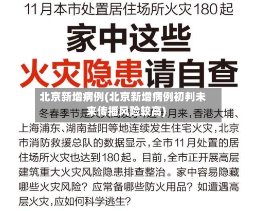 北京新增病例(北京新增病例初判未来传播风险较高)-第2张图片