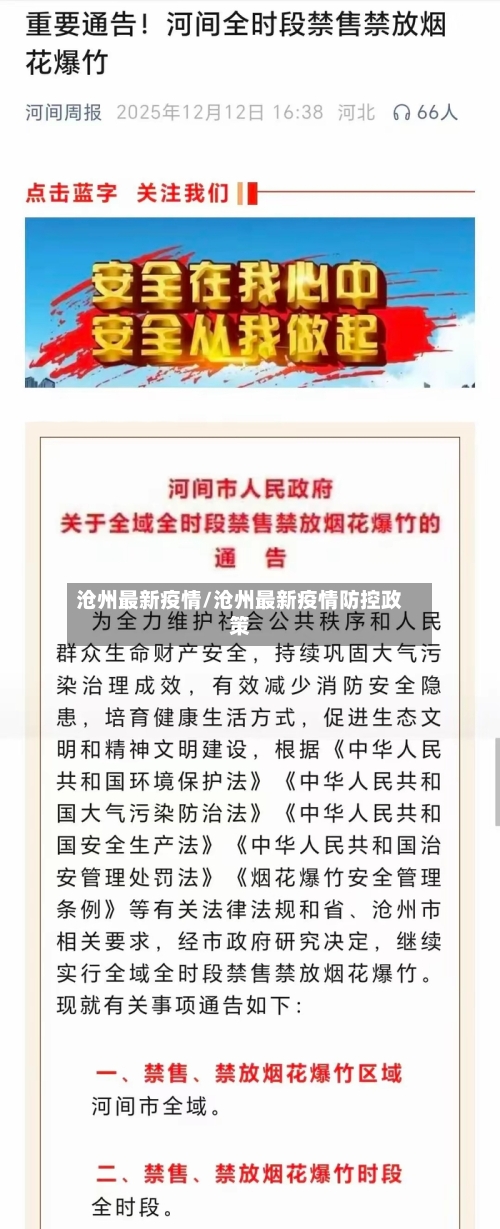 沧州最新疫情/沧州最新疫情防控政策-第2张图片