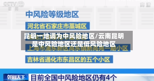 昆明一地调为中风险地区/云南昆明是中风险地区还是低风险地区